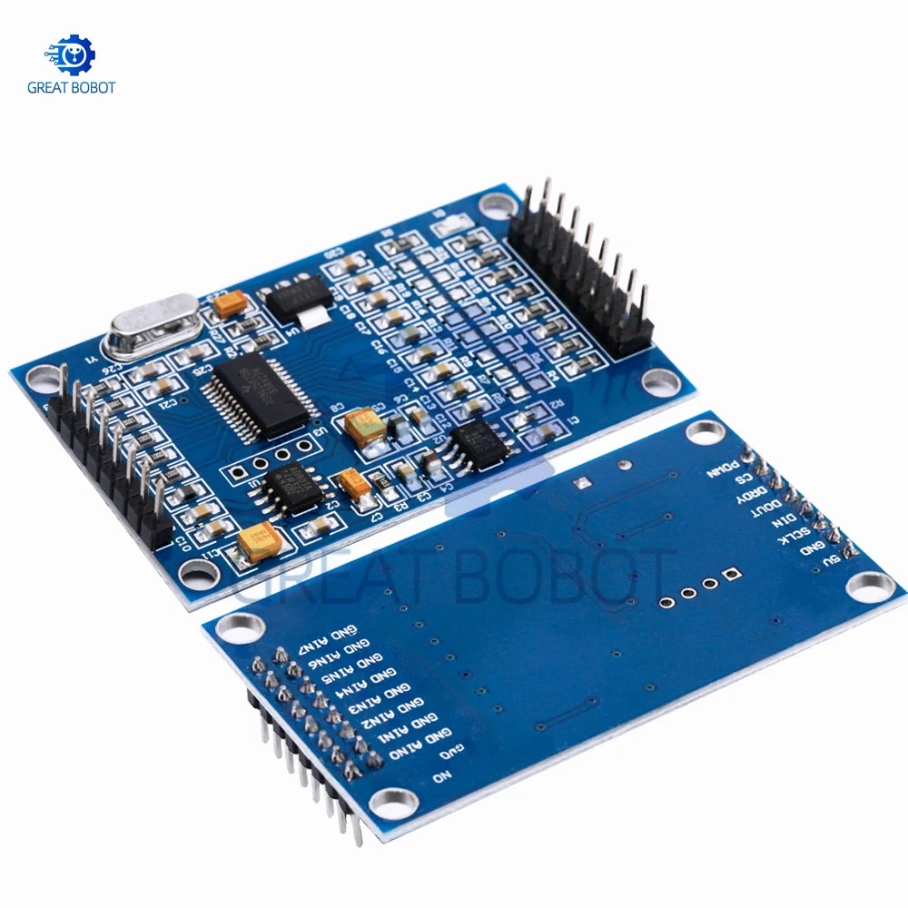 ADS1256 24-Bit 8-Channel ADC Data Acquisition Module ADC Acquisition Module Axl