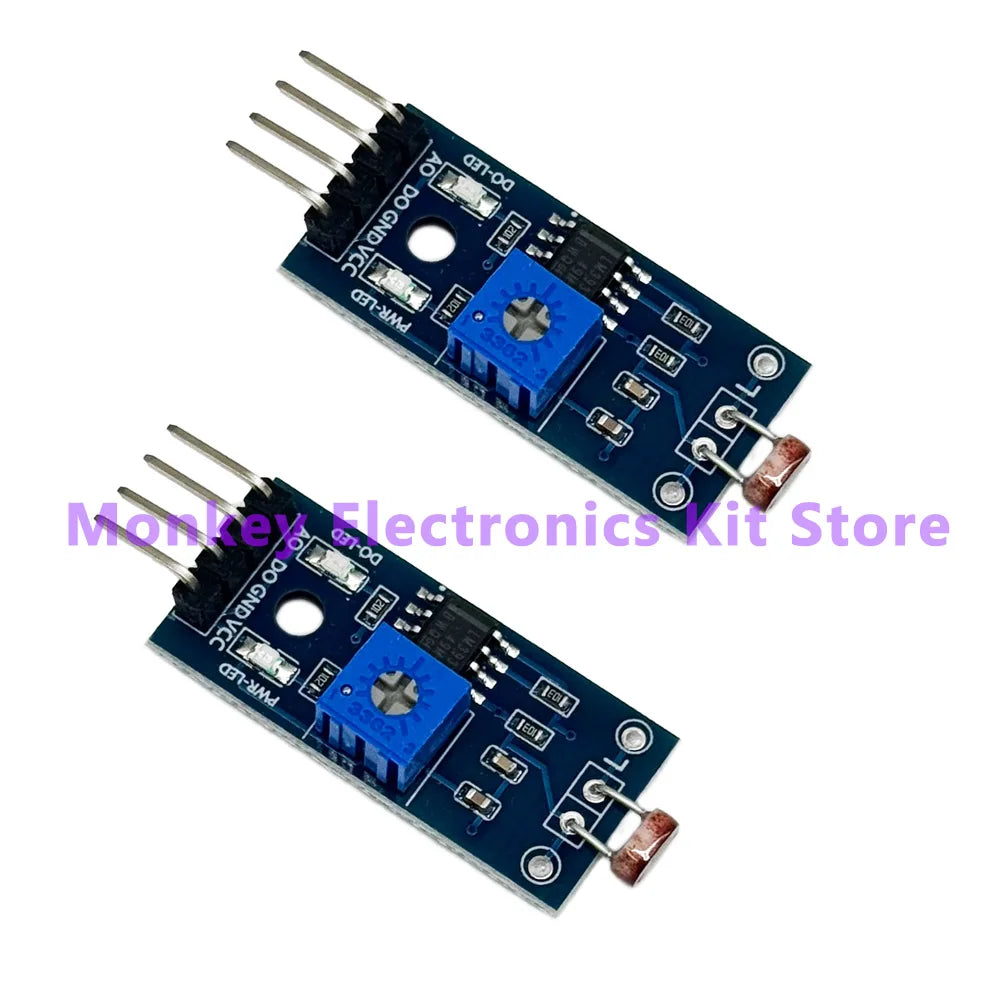 2-Pack LM393 Photosensitive Sensor Module – Light Detection Light Sensor Module Axl 2PCS Moudle