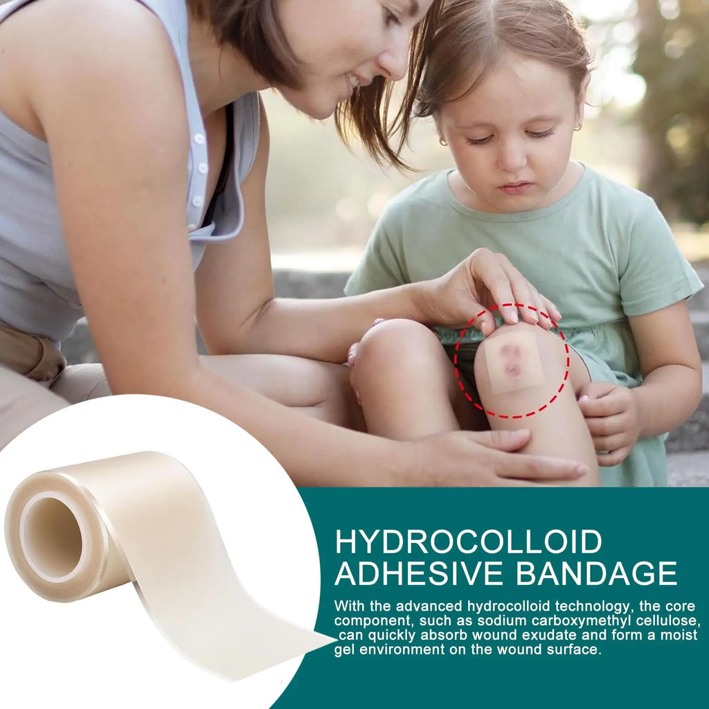 Hydrocolloid Roll – Waterproof Pimple & Blister Patch Tape Hydrocolloid Patch Roll Axl