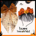2-Pack Halloween Pumpkin & Spider Web Headbands | Party Props Halloween Hair Accessory Axl Multicolor 2 pcs
