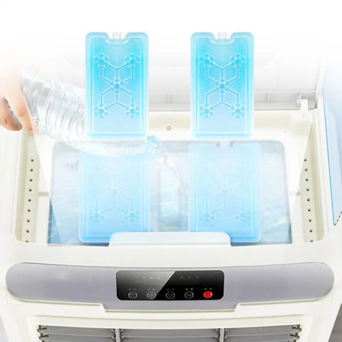 Reusable Ice Freezer Packs – Leakproof Cooler Blocks 2-Pack Ice Freezer Pack Axl
