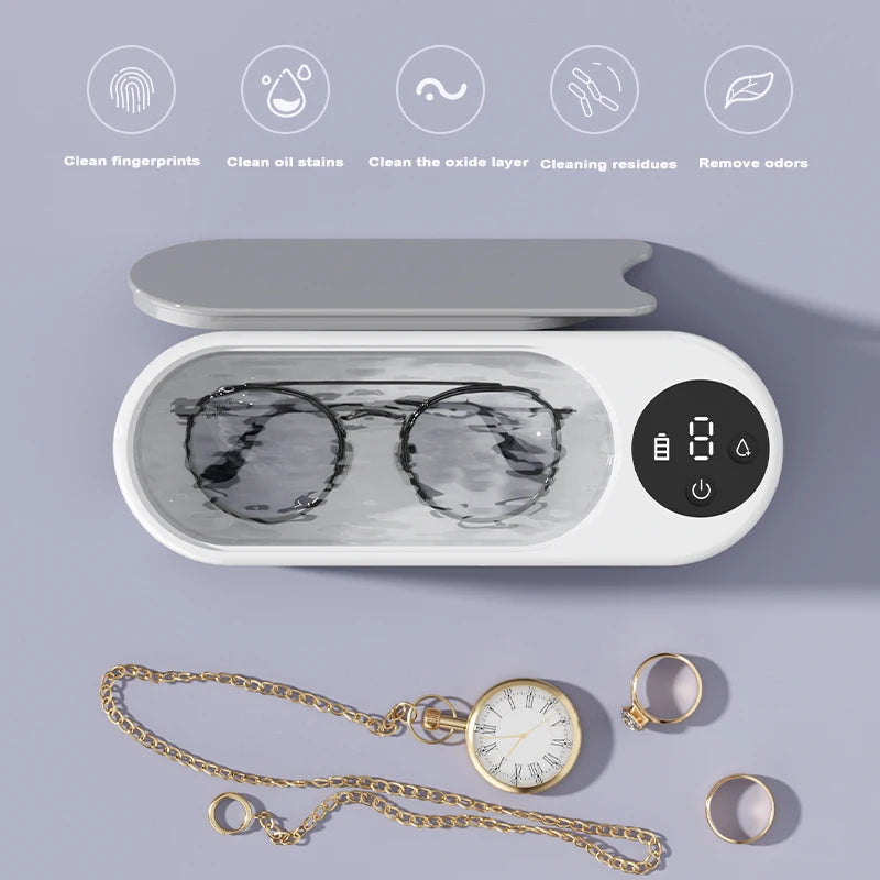 Vibration Cleaner for Glasses, Jewelry & Watch Straps | QXJ-2 Vibration Cleaner Axl