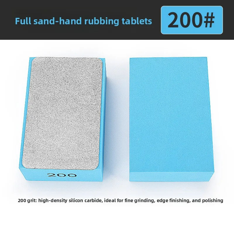Diamond Hand Polishing Pads – Stone, Tile, Glass & Marble Block Abrasive Polishing Pad Axl blue-1pcs