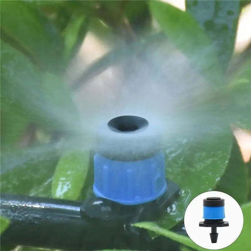 Adjustable Mushroom Dripper Sprinkler Nozzles – 50 or 100 Pack Drip Irrigation Nozzles Axl