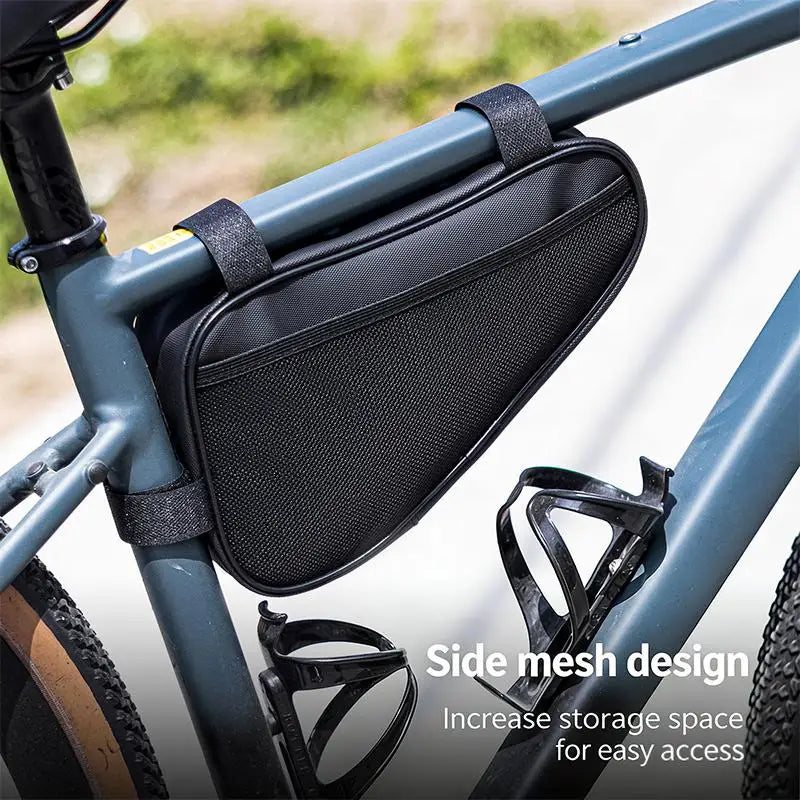 Bike Triangle Frame Bag – 600D Polyester Bicycle Storage Bicycle Frame Bag Axl