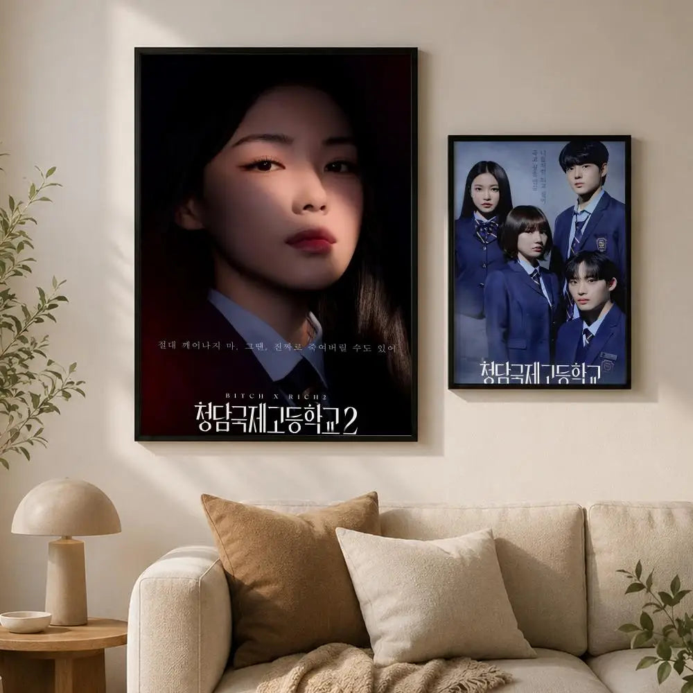 Self-Adhesive Waterproof Wall Poster – Modern HD Decorative Art Decorative Wall Poster Axl