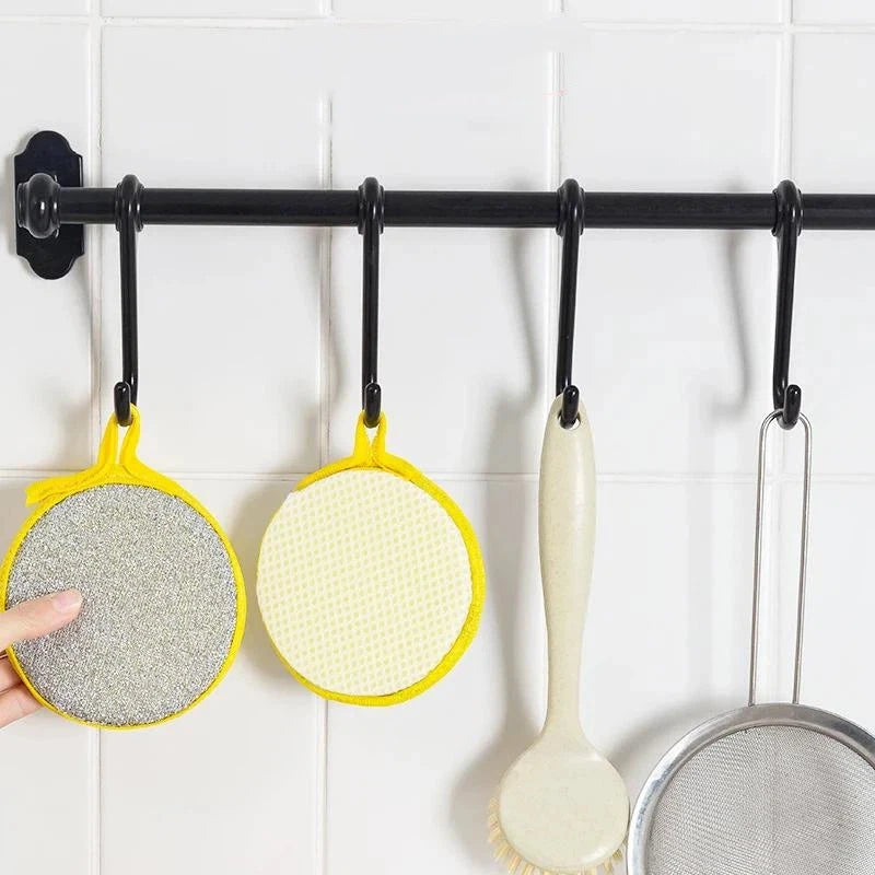 Double-Sided Dishwashing Sponge Pads 5 or 10 Pack Dishwashing Sponge Set Axl
