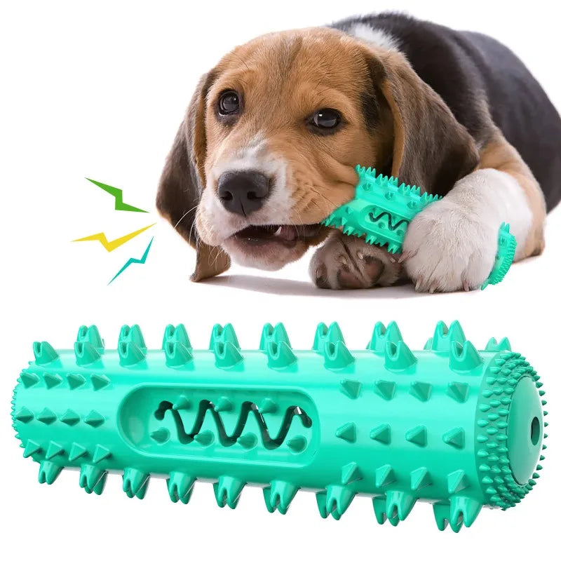Squeaky Dog Molar Stick – Treat Dispenser & Teeth Cleaner Dog Chew Toy Axl