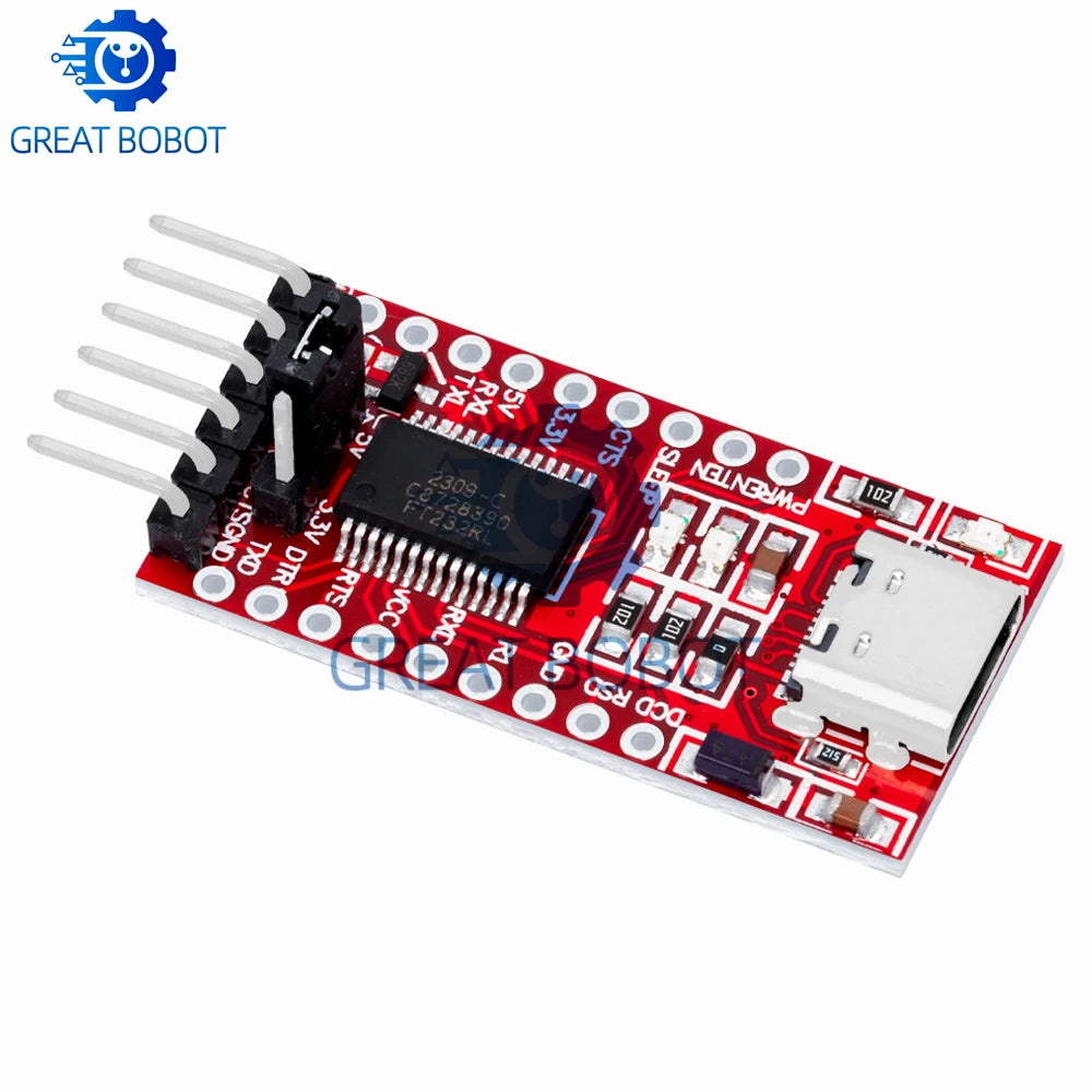 FT232RL FTDI USB to TTL Serial Adapter 3.3V 5V Arduino Module USB Serial Adapter Axl
