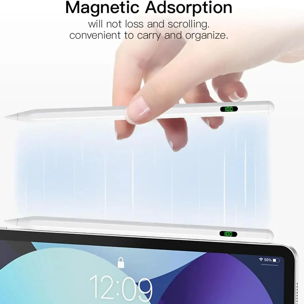Universal Stylus Pen LED Power Display – iPad & Tablet Tablet Stylus Pen Axl