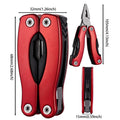 Multitool Folding Pliers – Mini EDC Pocket Camping Survival Folding Multitool Pliers Axl 1pcs C
