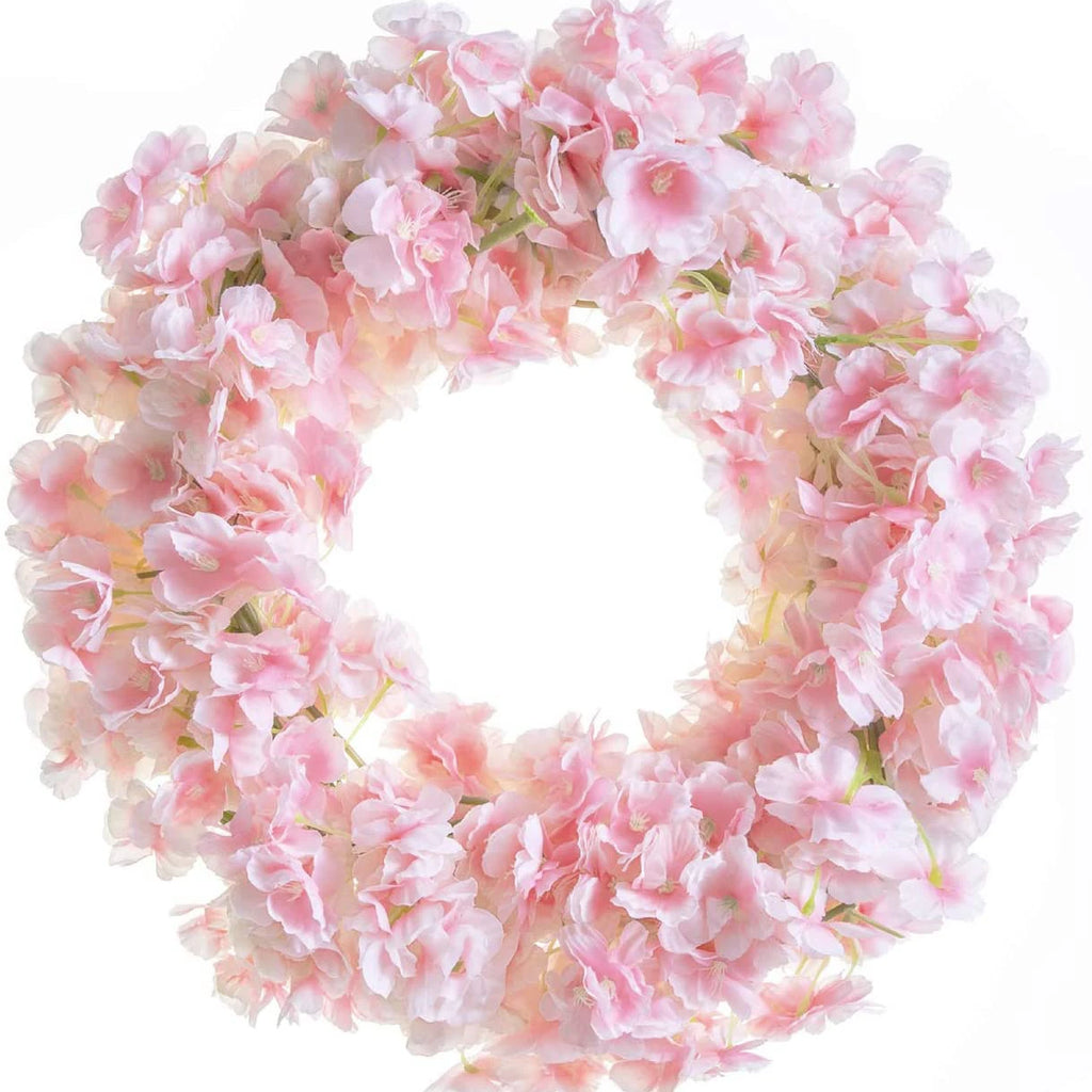 180cm Artificial Sakura Silk Flower Vine | Wedding & Home Decor Artificial Flower Vine Axl PINK 1 pcs