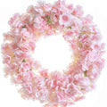 180cm Artificial Sakura Silk Flower Vine | Wedding & Home Decor Artificial Flower Vine Axl PINK 1 pcs
