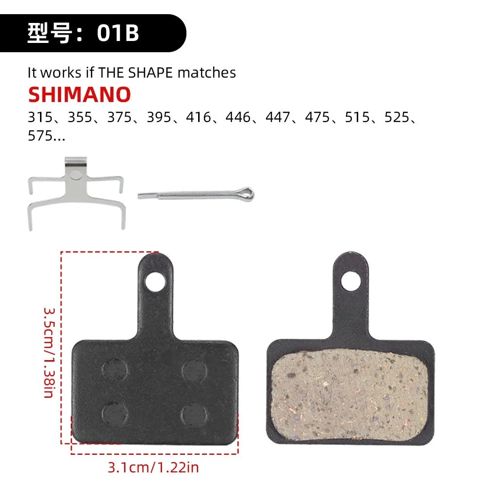 VXM Hydraulic Disc Brake Pads – MTB & Electric Scooter Disc Brake Pads Axl 01B