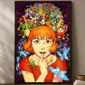 Anime Paprika Self-Stick HD Wall Poster – Waterproof Home Decor Wall Art Poster Axl White11 15X20cmNoframe