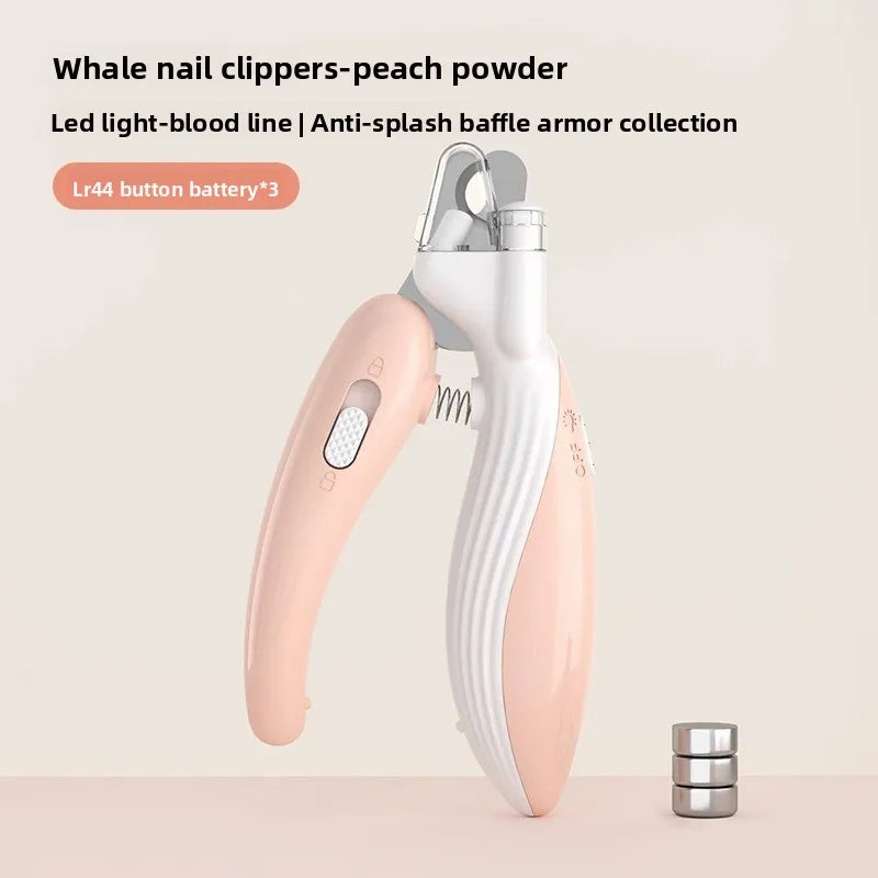 Professional Pet Nail Clippers for Cats, Dogs & Small Animals Pet Nail Clippers Axl Pink-1pcs