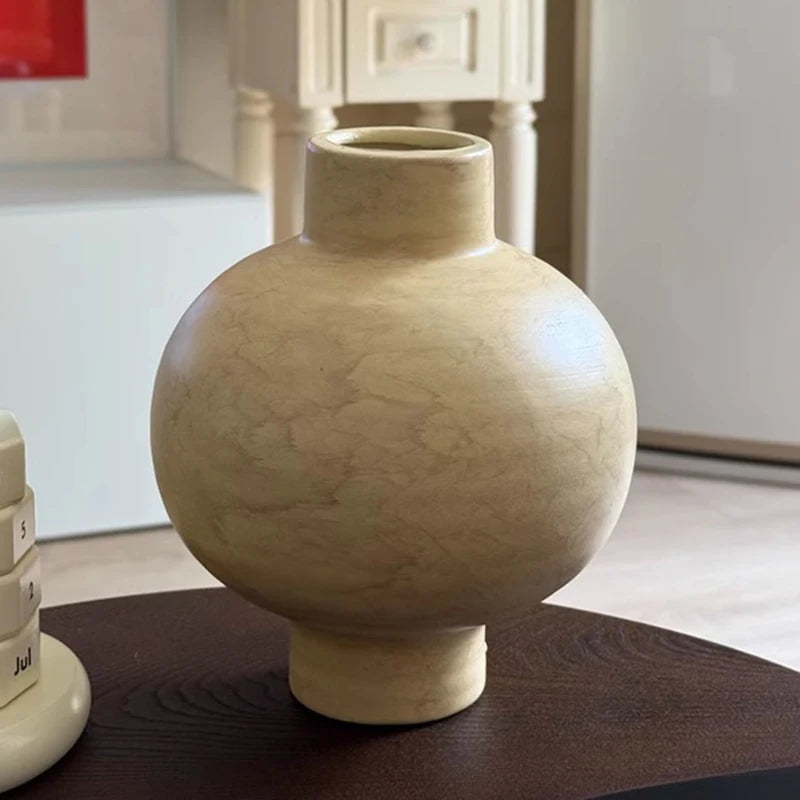 Nordic Ceramic Bud Vase Set – Wabi-Sabi Living Room Décor Ceramic Bud Vase Axl