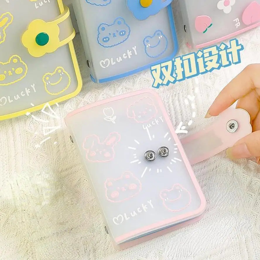 Mini Card Holder Album – Cute Portable ID & Photo Organizer Card Holder Album Axl