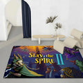 Slay the Spire Gaming Flannel Floor Mat – Non-Slip Indoor Rug Gaming Floor Mat Axl White2 80x120cm