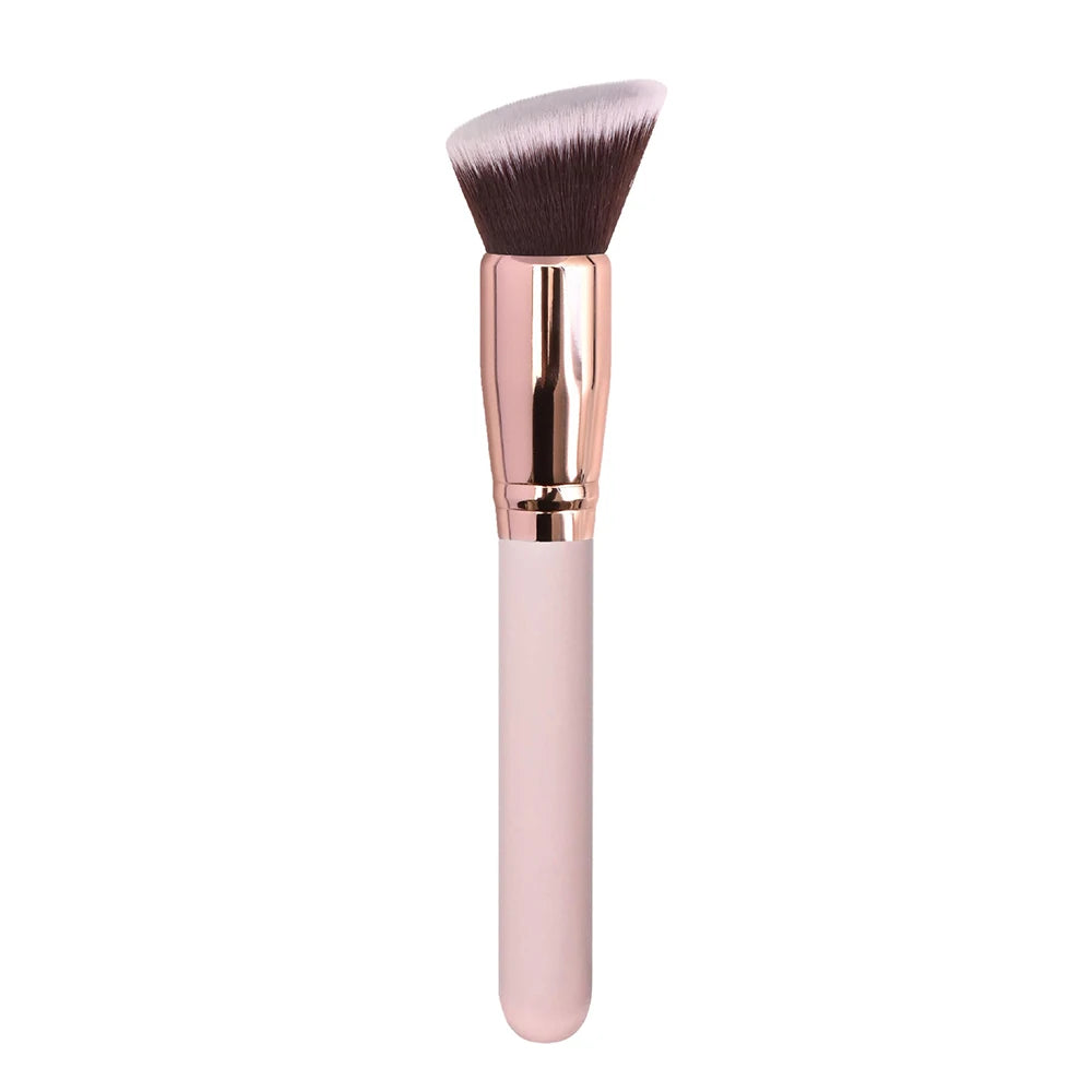 10-Pack Vegan Makeup Brushes – Blush, Contour & Foundation Makeup Brush Set Axl 06