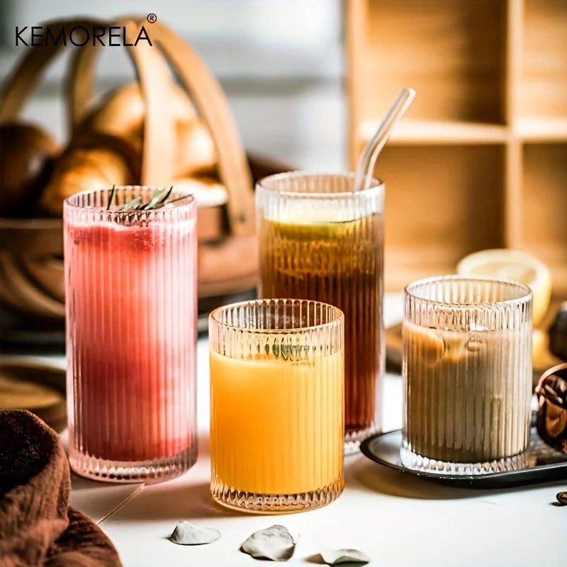 KEMORELA Borosilicate Glass Mug – Hot & Cold Drinkware Cup Borosilicate Glass Mug Axl