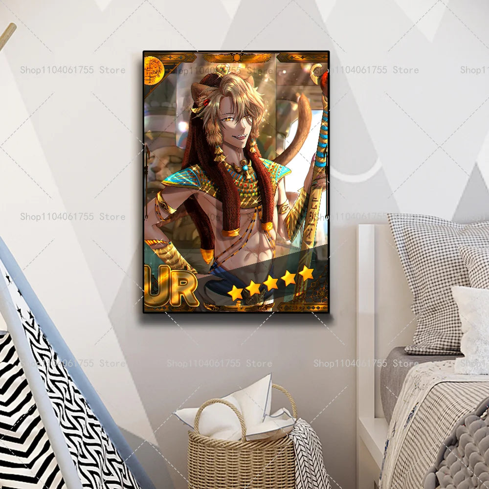 Self-Adhesive Waterproof Wall Poster – Modern Bar & Home Décor Wall Art Poster Axl