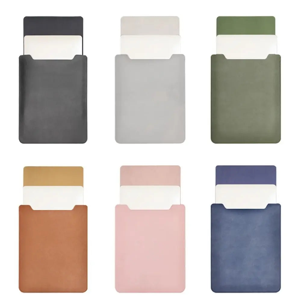 Ultra Thin PU Leather Laptop Sleeve 13–16 Inch Notebook Bag Laptop Sleeve Case Axl