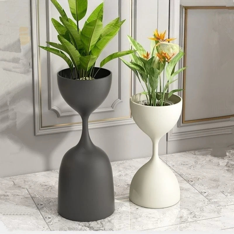 Nordic Iron Plant Shelf – Scandinavian Corner Flower Stand Rack Plant Stand Axl