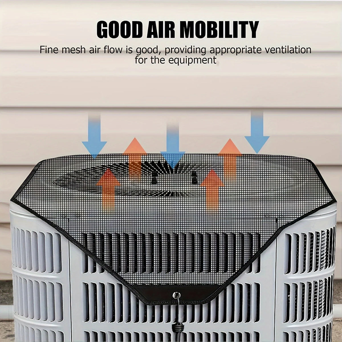 PVC Outdoor Air Conditioner Cover – Waterproof & Breathable AC Unit Cover Axl