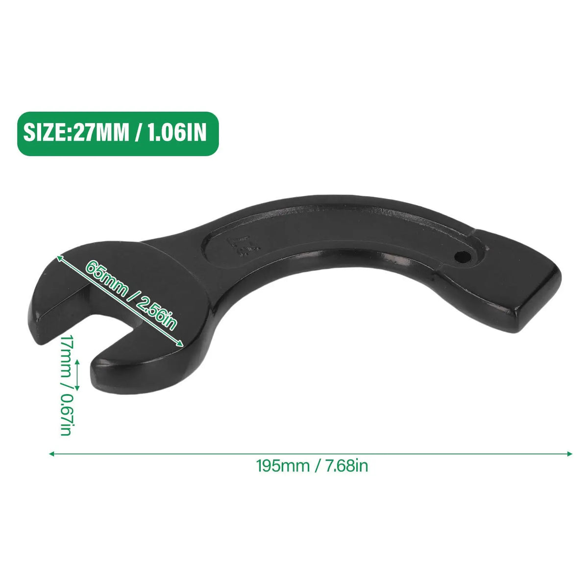 Open End Ratchet Wrench 27–85mm Bent Handle Tapping Spanner Ratchet Wrench Spanner Axl 27mm China Mainland