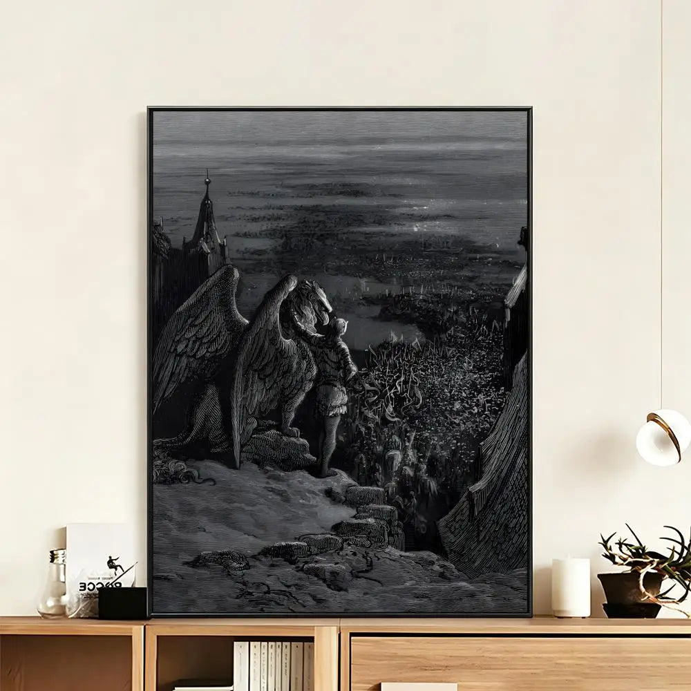 Lost Satan HD Art Poster – Waterproof Sticky Wall Decor Wall Art Poster Axl