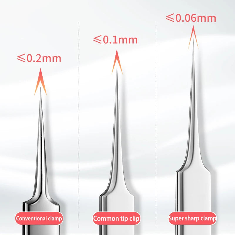 Blackhead Removal Tweezers Set – 2/3 Pcs Stainless Steel Skin Tool Skin Care Tool Set Axl