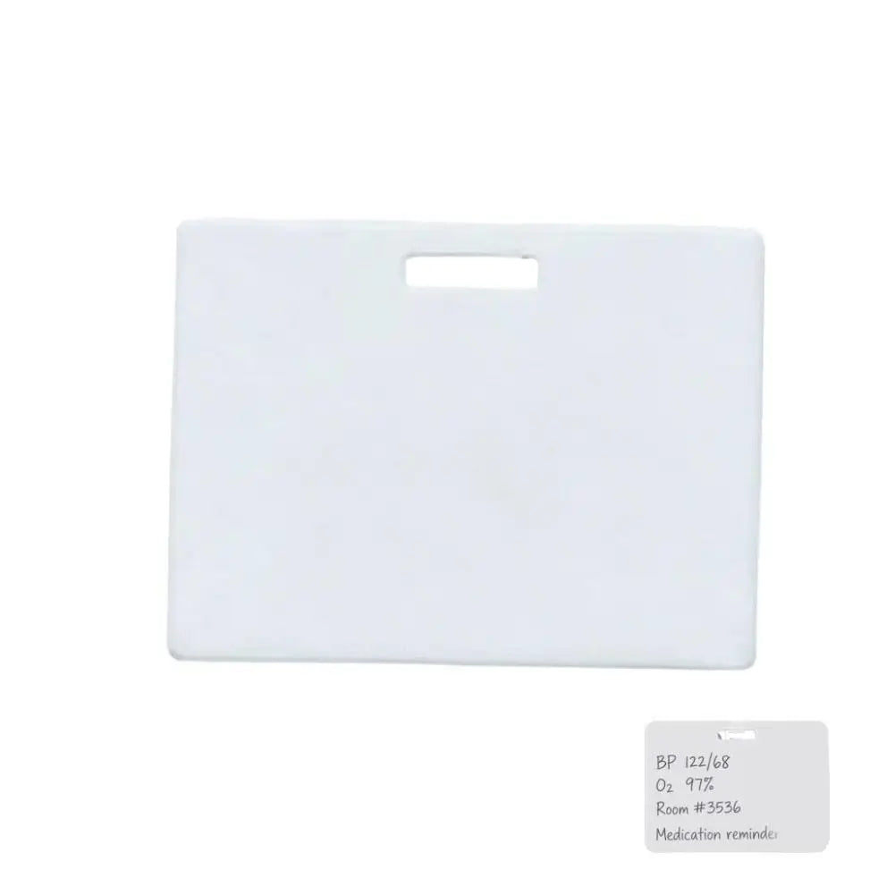 Reusable Wipeable Badge Card – Erasable Self-Adhesive Label Reusable Badge Label Axl E CN