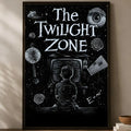 Twilight Zone Wall Art Poster – Self-Stick HD Waterproof Decor Wall Art Poster Axl White04 60X90cmNoframe