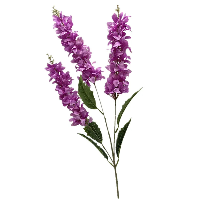 Artificial Larkspur Hyacinth Branch 85cm | Silk Wedding Flower Artificial Flower Branch Axl