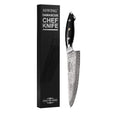 3-Piece Damascus Chef Knife Set – Japanese-Style Kitchen Knives Chef Knife Set Axl Damascus steel