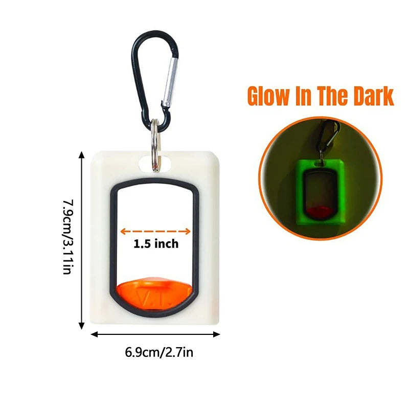 Fluorescent Square Cable Tie Organizer | Portable Storage Cable Tie Organizer Axl