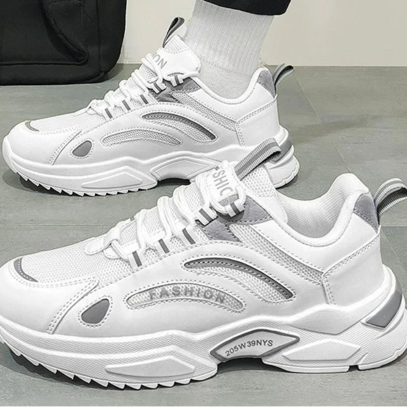 YBQJOO Men's Breathable Mesh Casual Sneakers | Anti-Slip Men's Casual Sneakers Axl