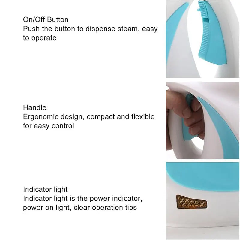 BALASHOV 1050W Handheld Steam Cleaner – Home, Car & Kitchen Handheld Steam Cleaner Axl