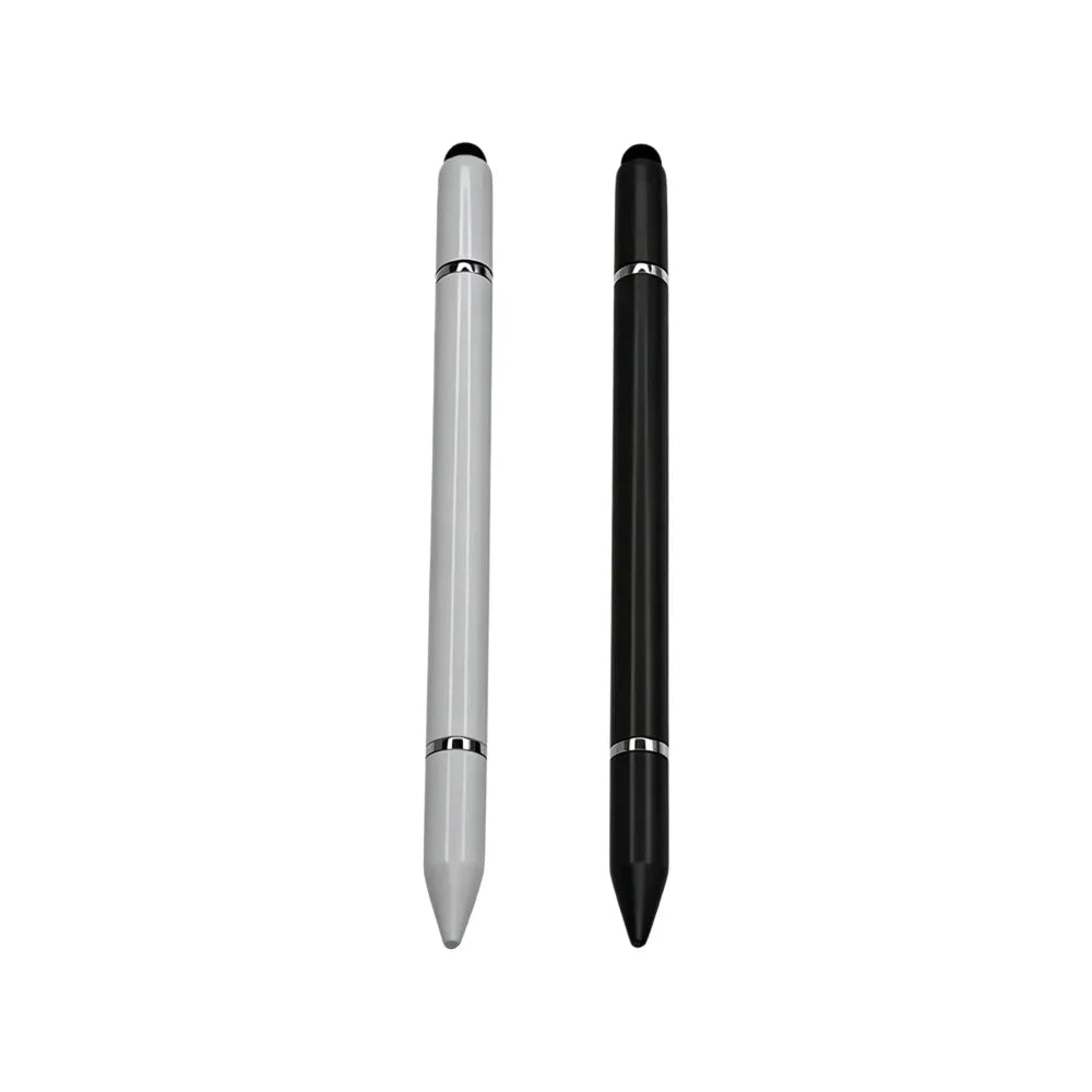 Advaka 3-in-1 Stylus Pen – Ballpoint, Disc & Rubber Tip Stylus Pen Axl