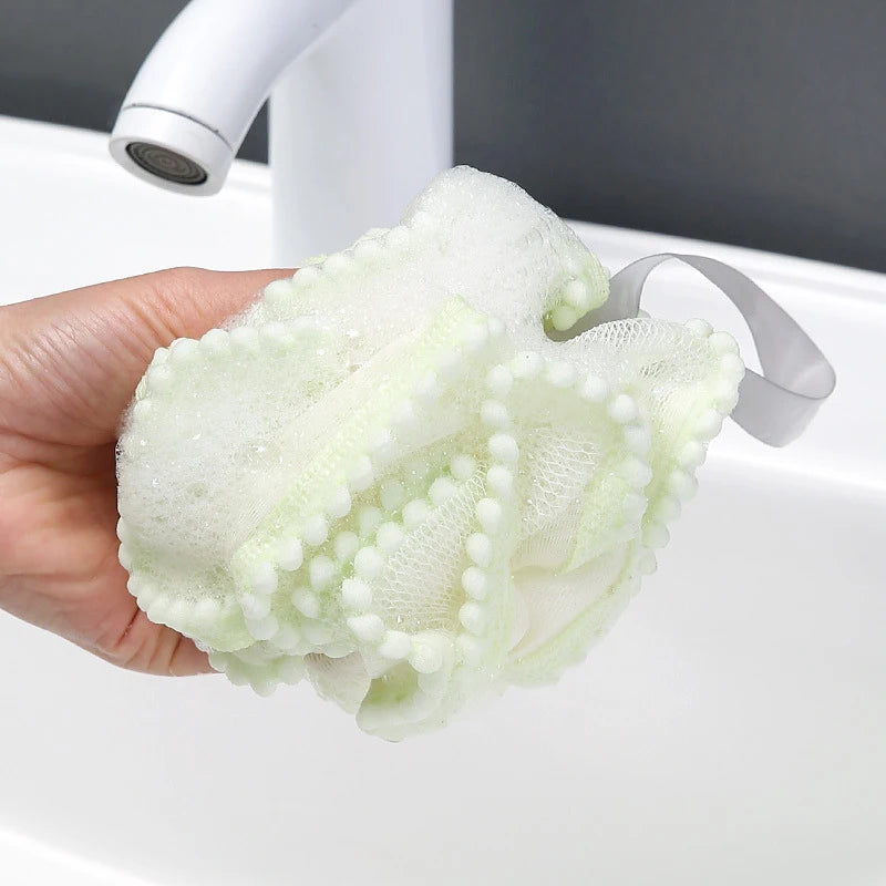 Soft Mesh Bath Sponge Ball – Exfoliating Shower Puff Bath Shower Puff Axl