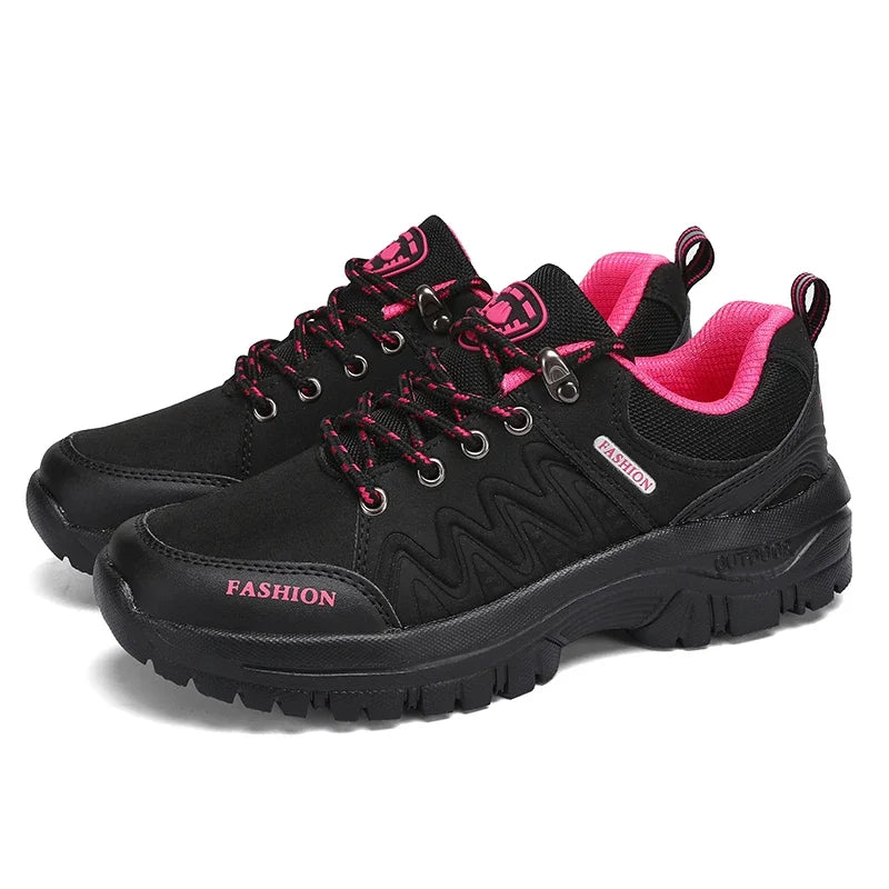 Women's Lightweight Hiking Shoes – Non-Slip Breathable Trekking Women's Hiking Shoes Axl black 37