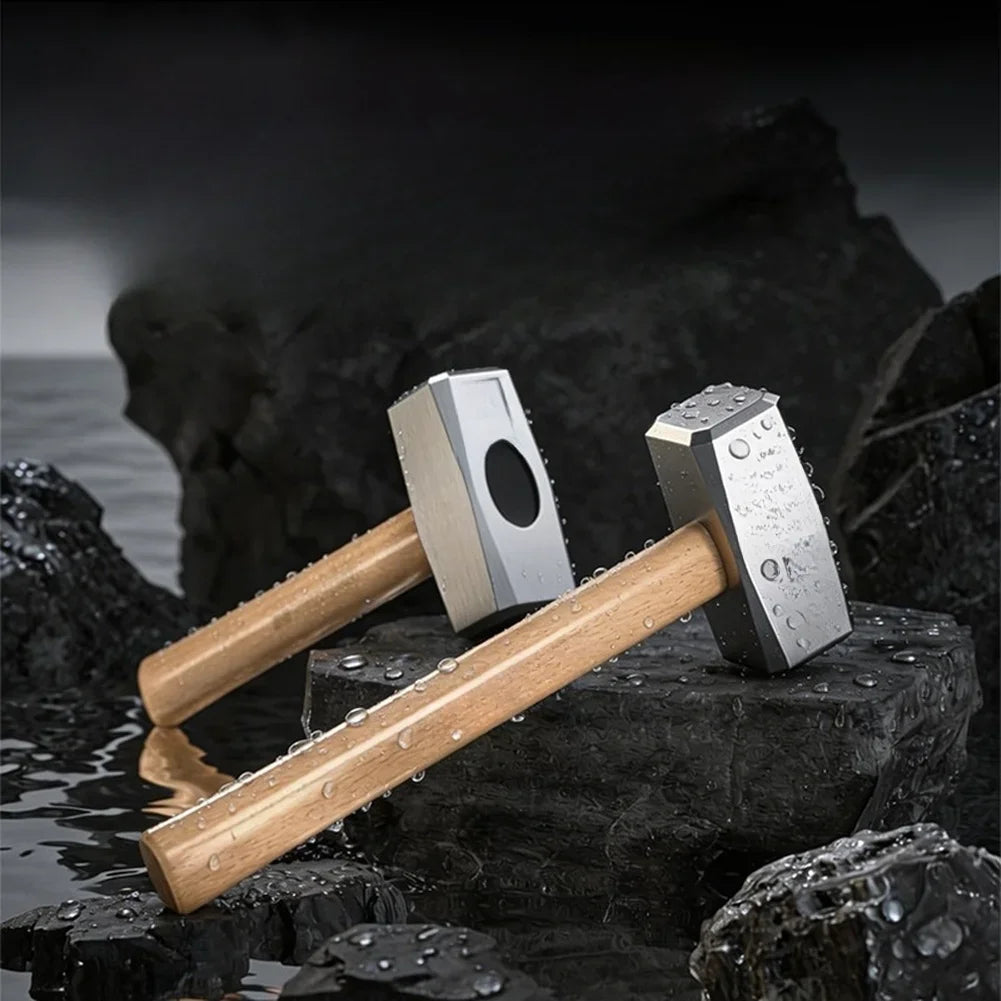 Heavy Duty Masonry Hammer | Chromium Vanadium Steel Wooden Handle Masonry Hammer Axl