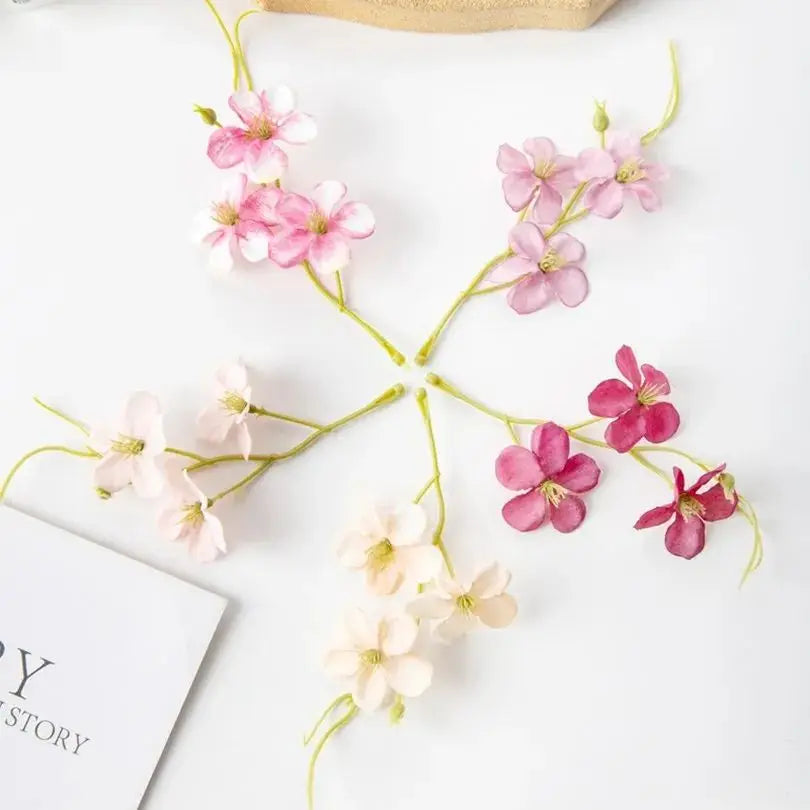 10 Pc Silk Daisy Artificial Flowers – Wedding & Home Decor Artificial Flowers Axl MULTI