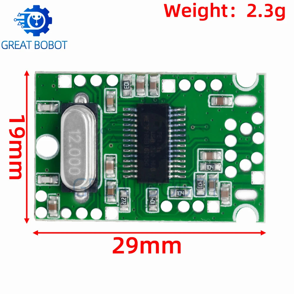 USB 2.0 Hub Module – 1-to-4 Port Expansion Adapter Board USB Hub Module Axl