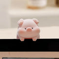 Cute Flocking Animal Desk Ornament – Monitor & Console Decor Desk Ornament Axl A1