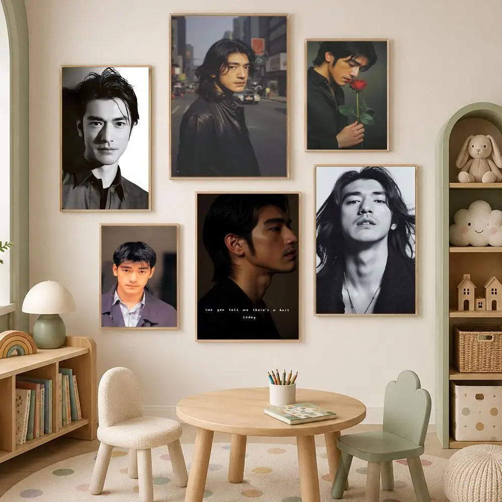 Takeshi Kaneshiro HD Wall Poster – Self-Stick Waterproof Art Wall Art Poster Axl