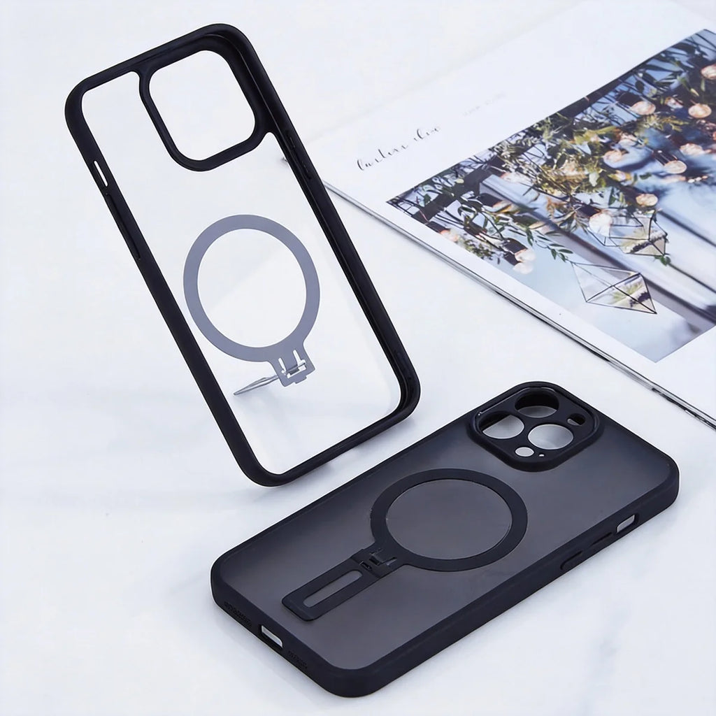 GUUGEI Slim Foldable Magnetic Phone Grip Stand for MagSafe iPhone Magnetic Phone Stand Axl