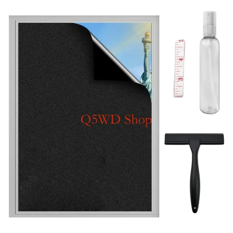 One-Way Mirror Window Film 60×500cm | UV & Heat Blocking Tint Window Privacy Film Axl Black CN