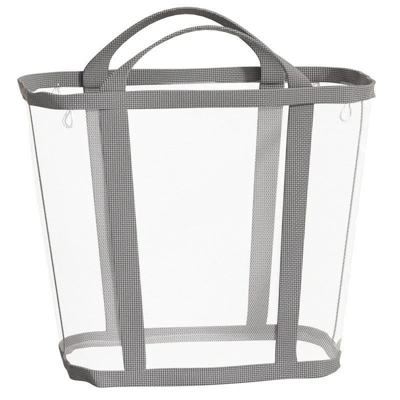 Foldable Mesh Laundry Basket with Handle – Large Capacity Laundry Basket Axl